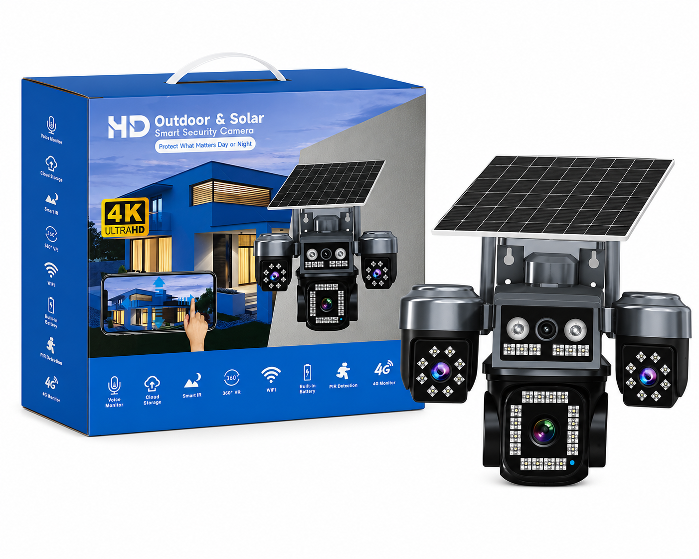 HD Outdoor & Solar Security Camera